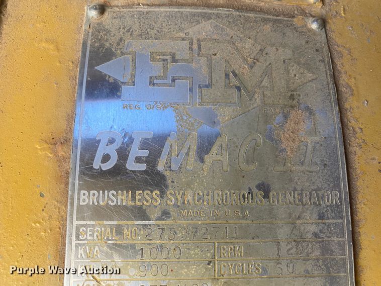 image for item DL1397 EM Bemac 2  generator