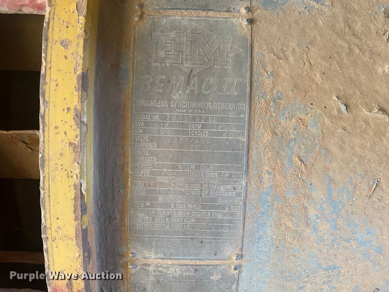 image for item DL1398 EM Bemac 2  generator