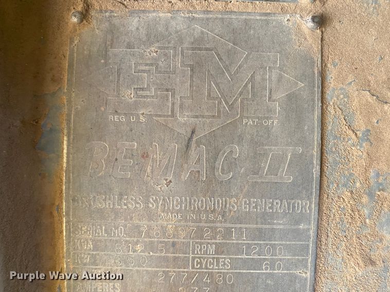 image for item DL1398 EM Bemac 2  generator