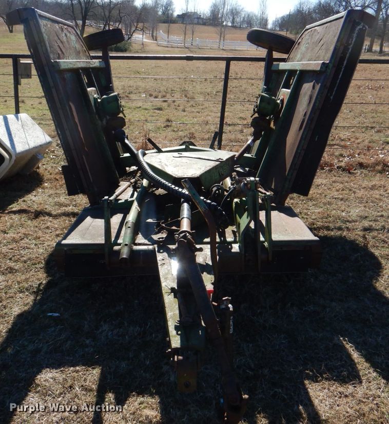 image for item DL6844 John Deere 1508  batwing rotary mower