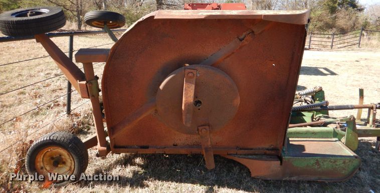 image for item DL6844 John Deere 1508  batwing rotary mower