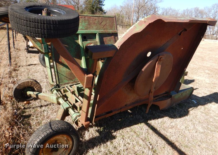 image for item DL6844 John Deere 1508  batwing rotary mower