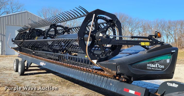 image for item FW9742 2014 MacDon FDS75-S  flex draper head