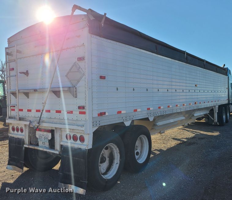 image for item GB9165 1985 Timpte  grain trailer