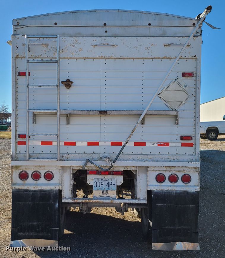 image for item GB9165 1985 Timpte  grain trailer