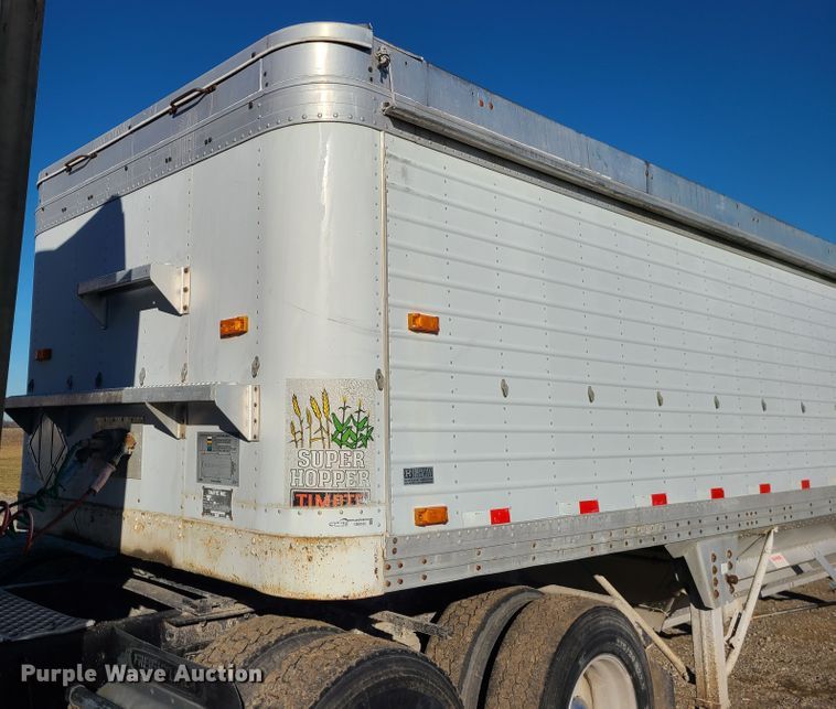 image for item GB9165 1985 Timpte  grain trailer