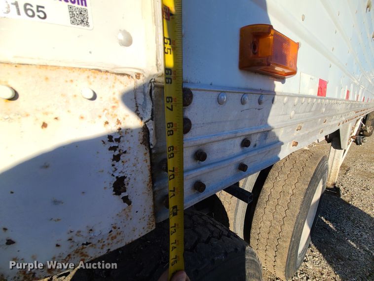 image for item GB9165 1985 Timpte  grain trailer