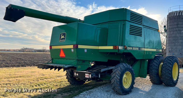 image for item ID9651 1996 John Deere 9600  RWA combine