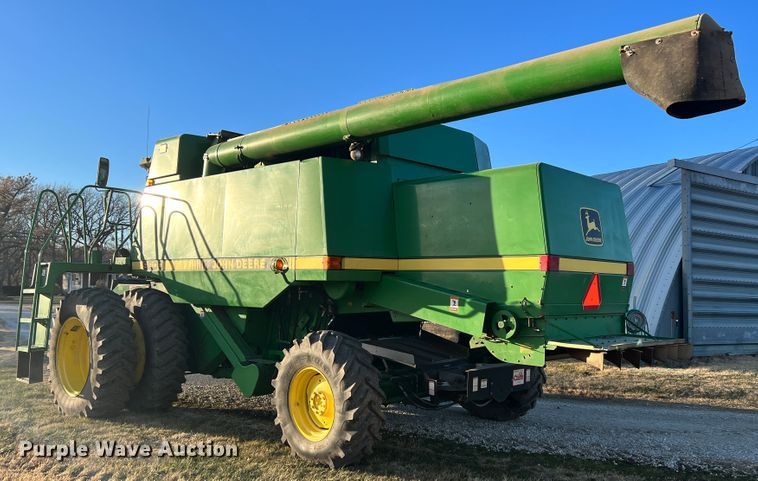 image for item ID9651 1996 John Deere 9600  RWA combine