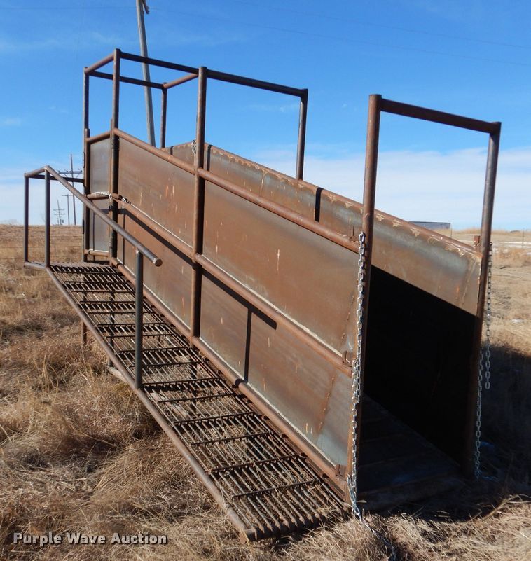 image for item IE9545 2022 LJ Manufacturing  livestock loading chute