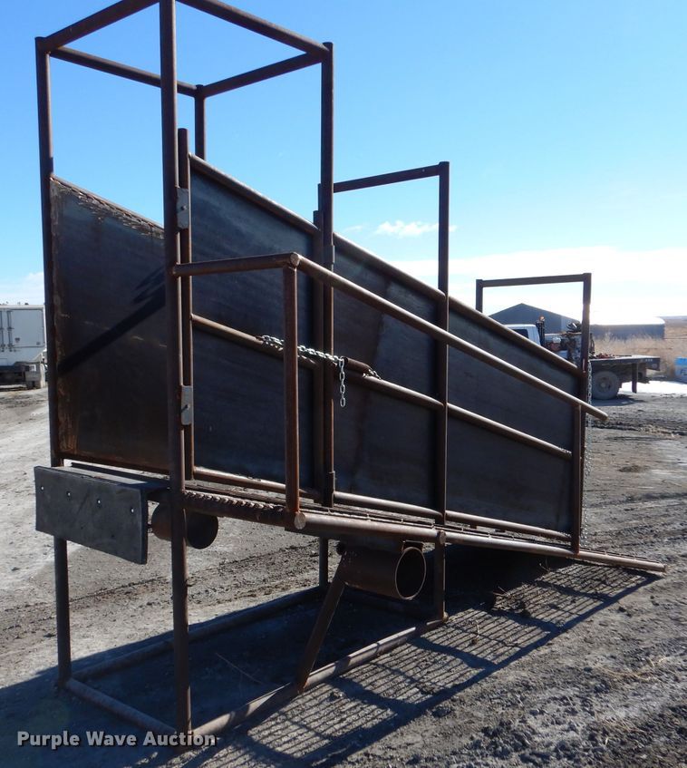 image for item IE9546 2022 LJ Manufacturing  livestock loading chute