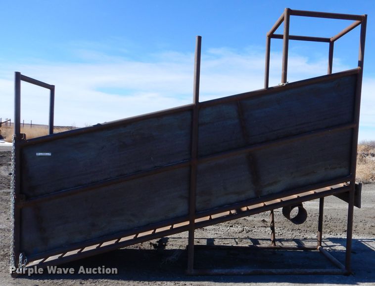 image for item IE9546 2022 LJ Manufacturing  livestock loading chute