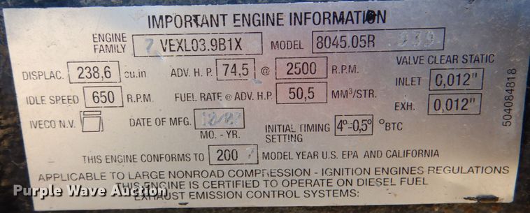 image for item JD9465 New Holland TD80D  tractor