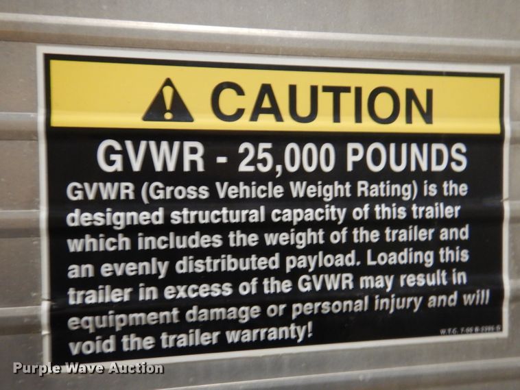 image for item JH9913 2008 Wilson PSGN-9332T  livestock trailer