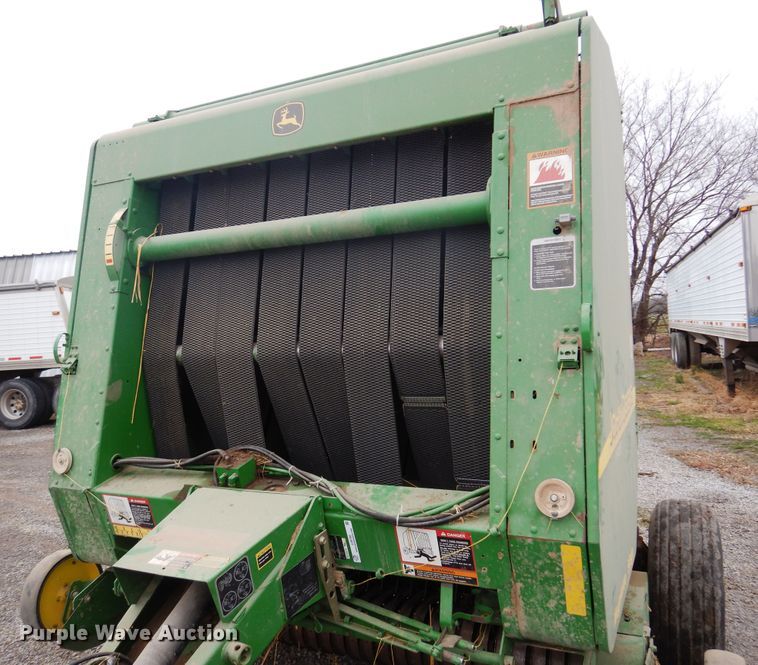 image for item JJ9746 John Deere 557  round baler