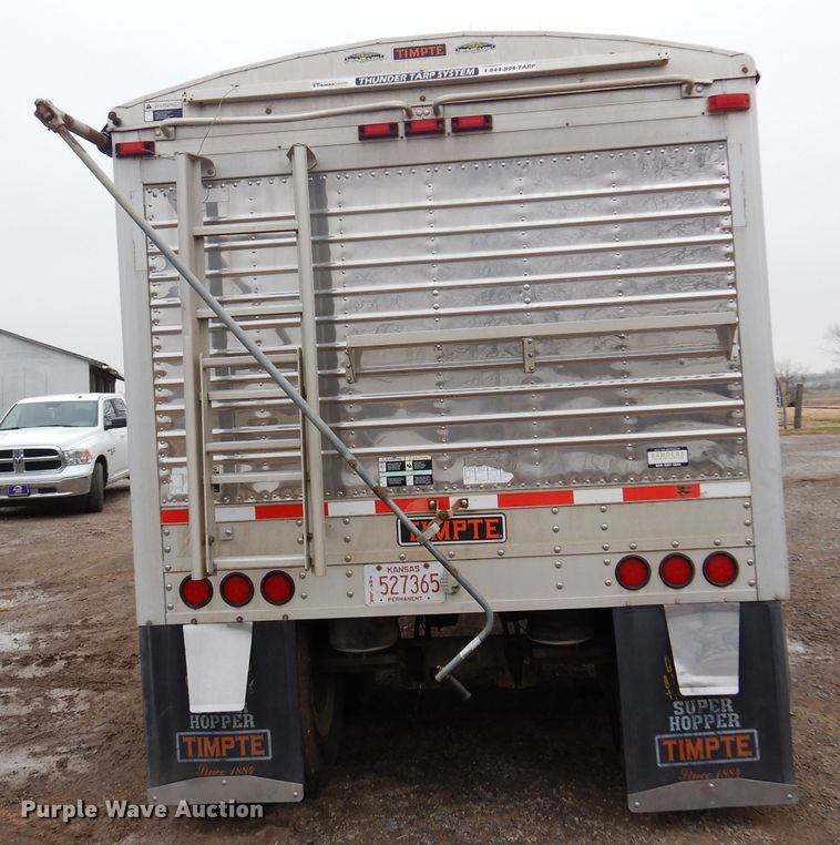 image for item JJ9748 2009 Timpte Super Hopper  grain trailer