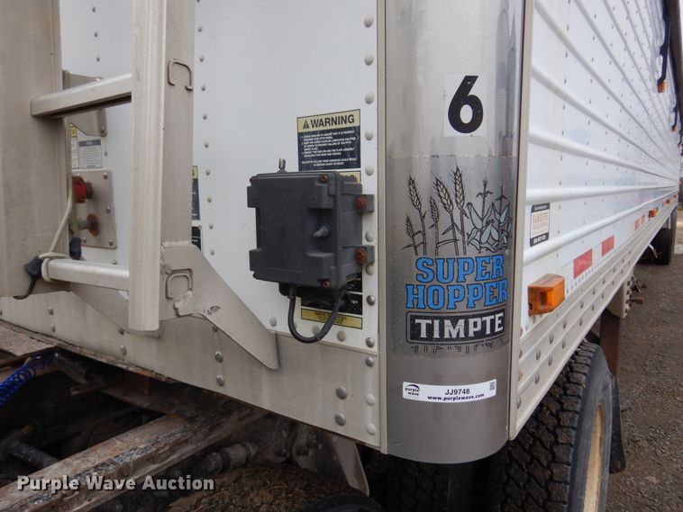 image for item JJ9748 2009 Timpte Super Hopper  grain trailer
