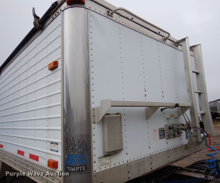 image for item JJ9748 2009 Timpte Super Hopper  grain trailer