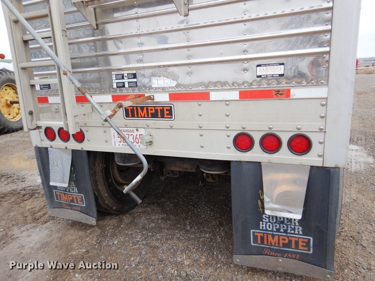 image for item JJ9748 2009 Timpte Super Hopper  grain trailer