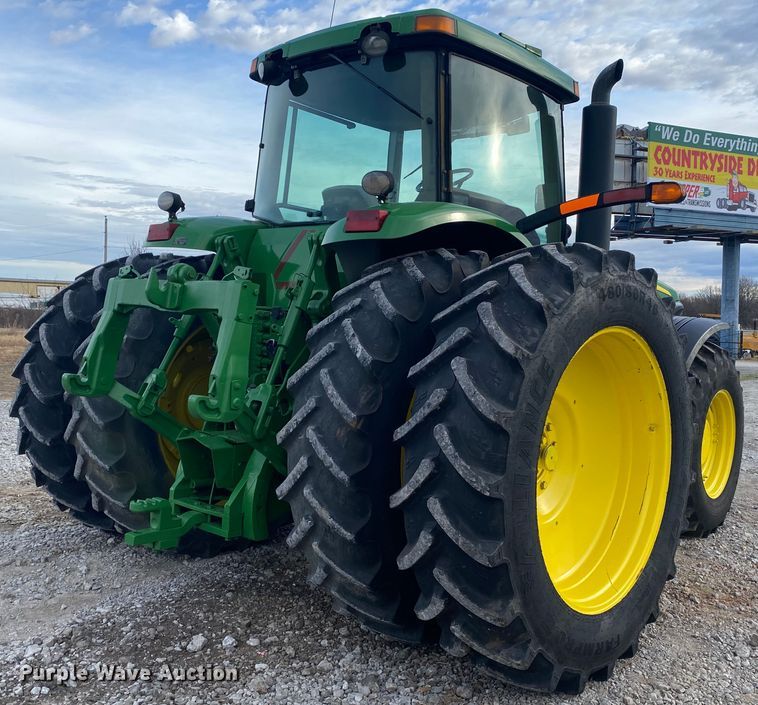 image for item JN9140 2005 John Deere 8320  MFWD tractor