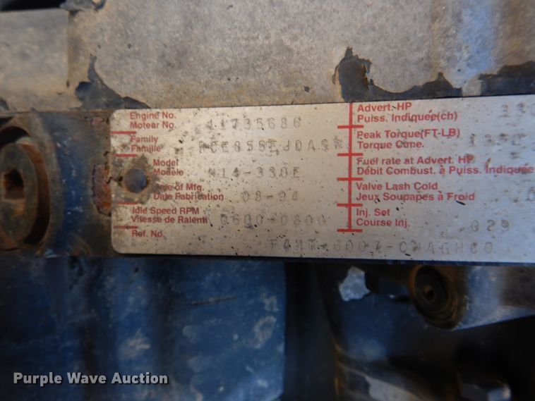 image for item DH8147 1995 Ford L9000  semi truck