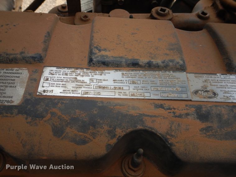 image for item DJ8896 2002 Mack CH612  dump truck