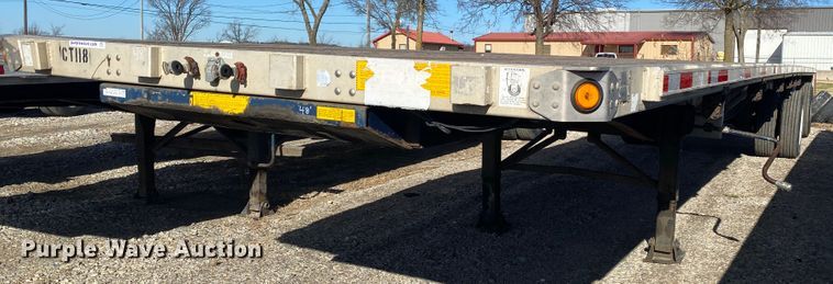 image for item DL6815 2002 Utility FS2CHA  flatbed trailer