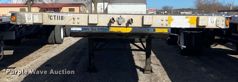 image for item DL6815 2002 Utility FS2CHA  flatbed trailer