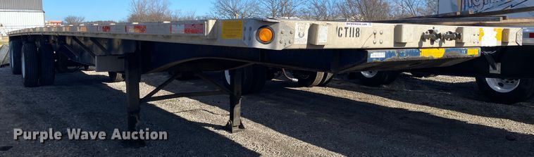 image for item DL6815 2002 Utility FS2CHA  flatbed trailer