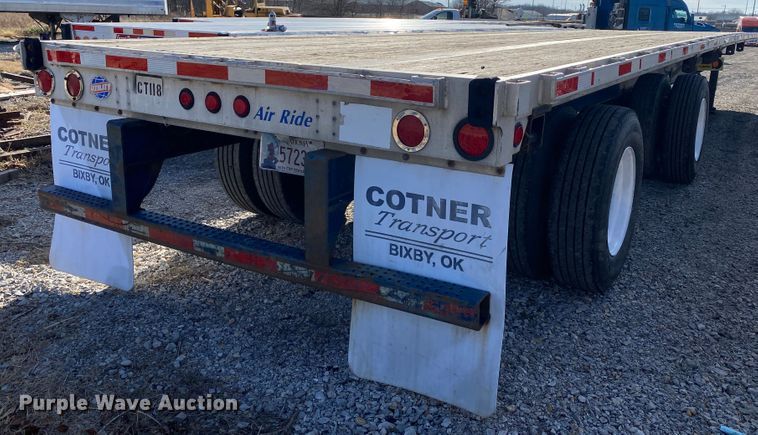 image for item DL6815 2002 Utility FS2CHA  flatbed trailer