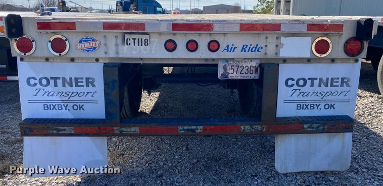 image for item DL6815 2002 Utility FS2CHA  flatbed trailer