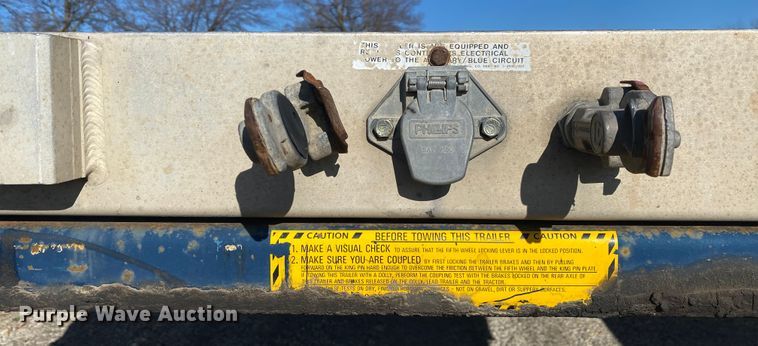 image for item DL6815 2002 Utility FS2CHA  flatbed trailer