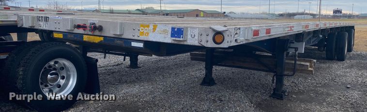 image for item DL6817 2002 Utility  flatbed trailer