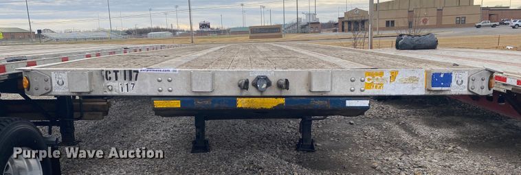 image for item DL6817 2002 Utility  flatbed trailer