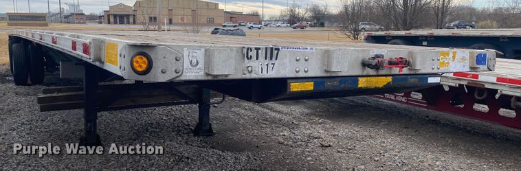 image for item DL6817 2002 Utility  flatbed trailer