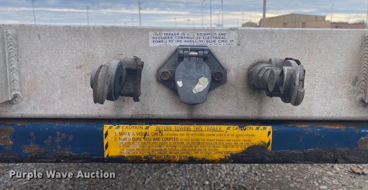 image for item DL6817 2002 Utility  flatbed trailer