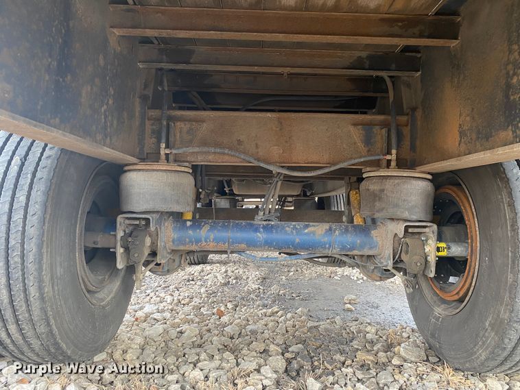 image for item DL6817 2002 Utility  flatbed trailer