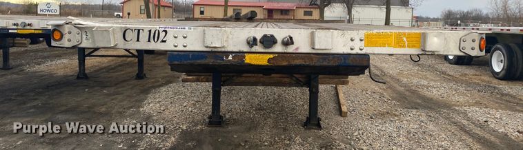 image for item DL6819 2002 Utility FS2CHA  flatbed trailer