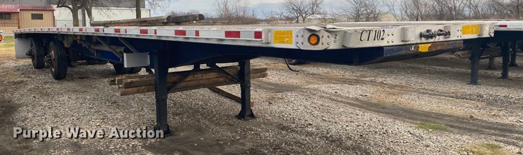 image for item DL6819 2002 Utility FS2CHA  flatbed trailer