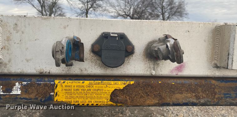 image for item DL6819 2002 Utility FS2CHA  flatbed trailer