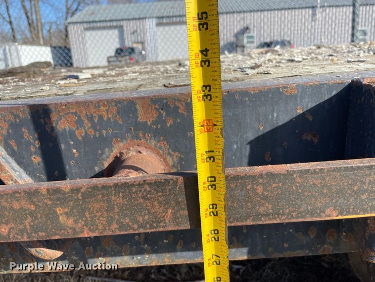 image for item ID9611 1986 Interstate  equipment trailer