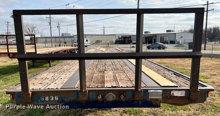 image for item ID9624 1994 Utility  flatbed trailer