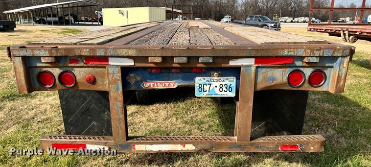 image for item ID9624 1994 Utility  flatbed trailer