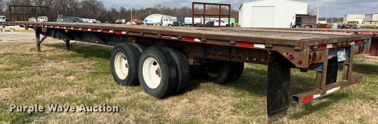 image for item ID9624 1994 Utility  flatbed trailer