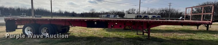 image for item ID9625 1995 Transcraft TL2000  flatbed trailer