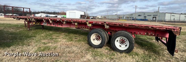 image for item ID9625 1995 Transcraft TL2000  flatbed trailer