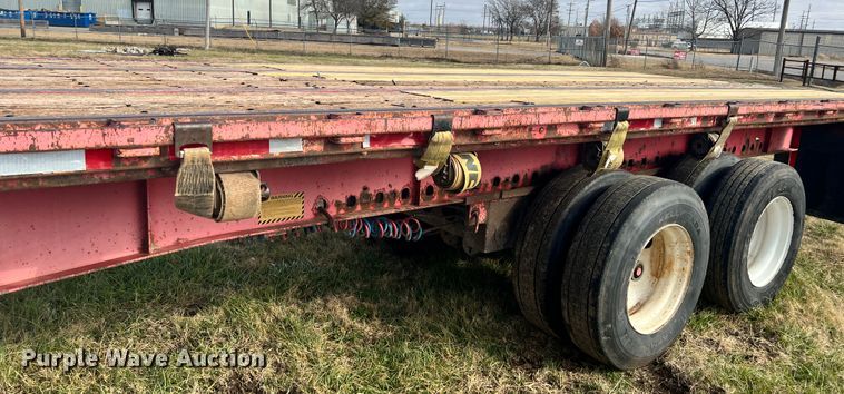 image for item ID9625 1995 Transcraft TL2000  flatbed trailer