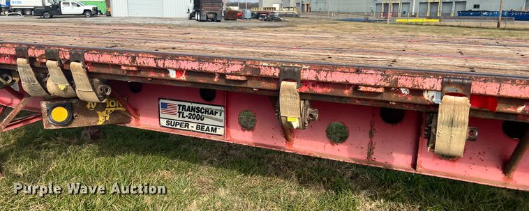 image for item ID9625 1995 Transcraft TL2000  flatbed trailer