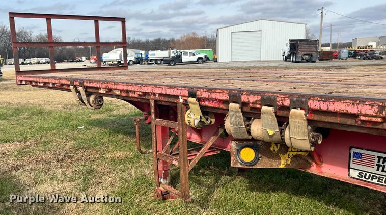 image for item ID9625 1995 Transcraft TL2000  flatbed trailer