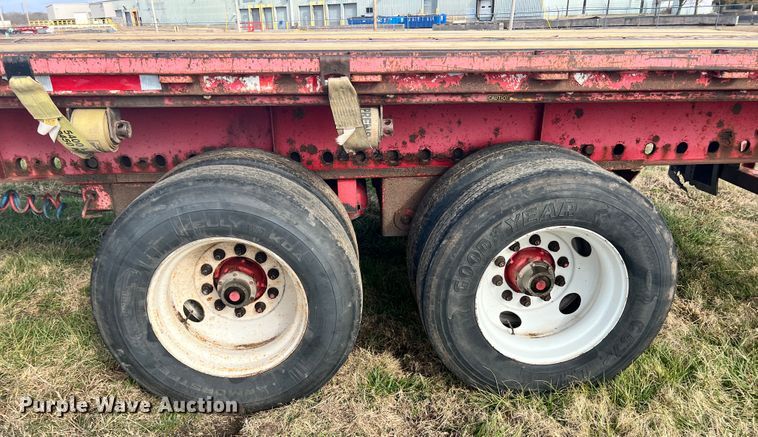 image for item ID9625 1995 Transcraft TL2000  flatbed trailer